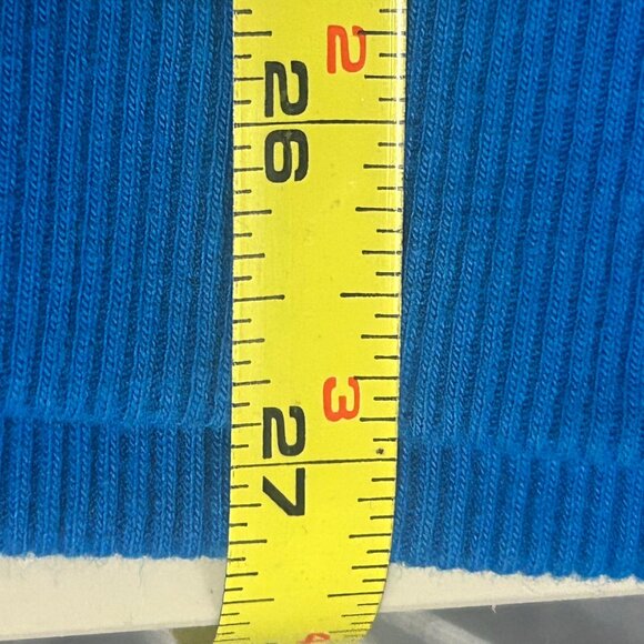 OP Ocean Pacific Hoodie Men's Size Small Full Zip Blue Striped Surf  GUC - Picture 13 of 13